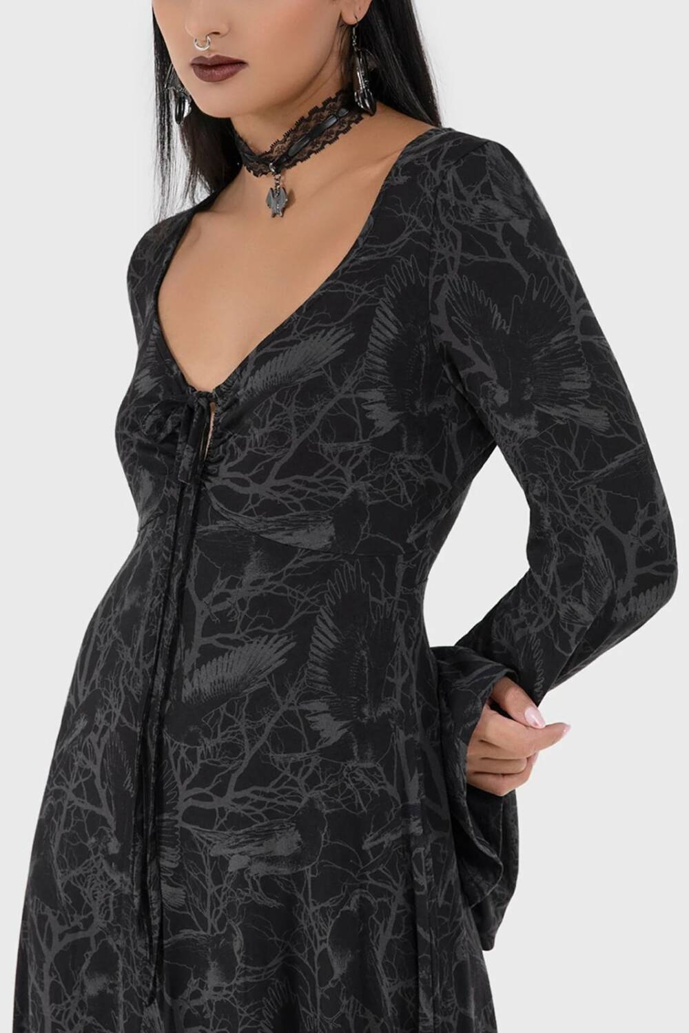 Killstar dress Raven Shade - Image 4