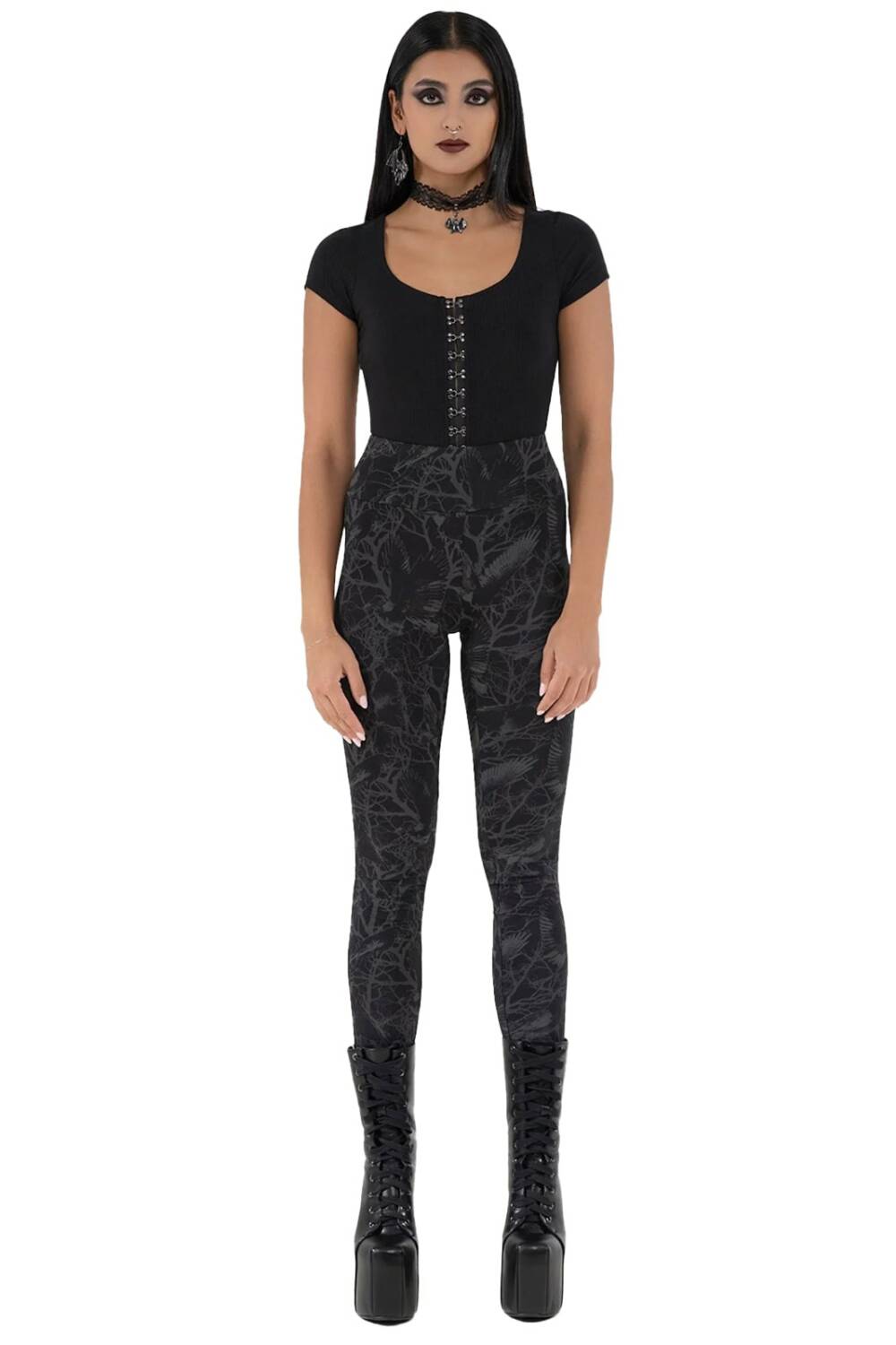 Killstar Legging Raven Mistress