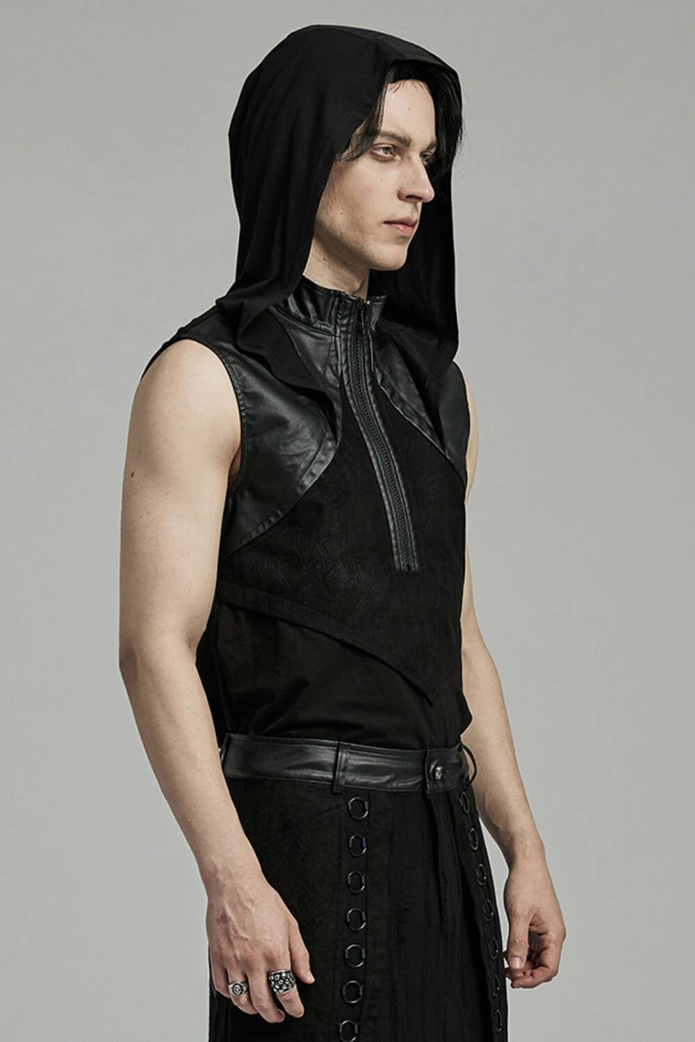 Punk Rave Shirt Catharsis Hooded - Image 2