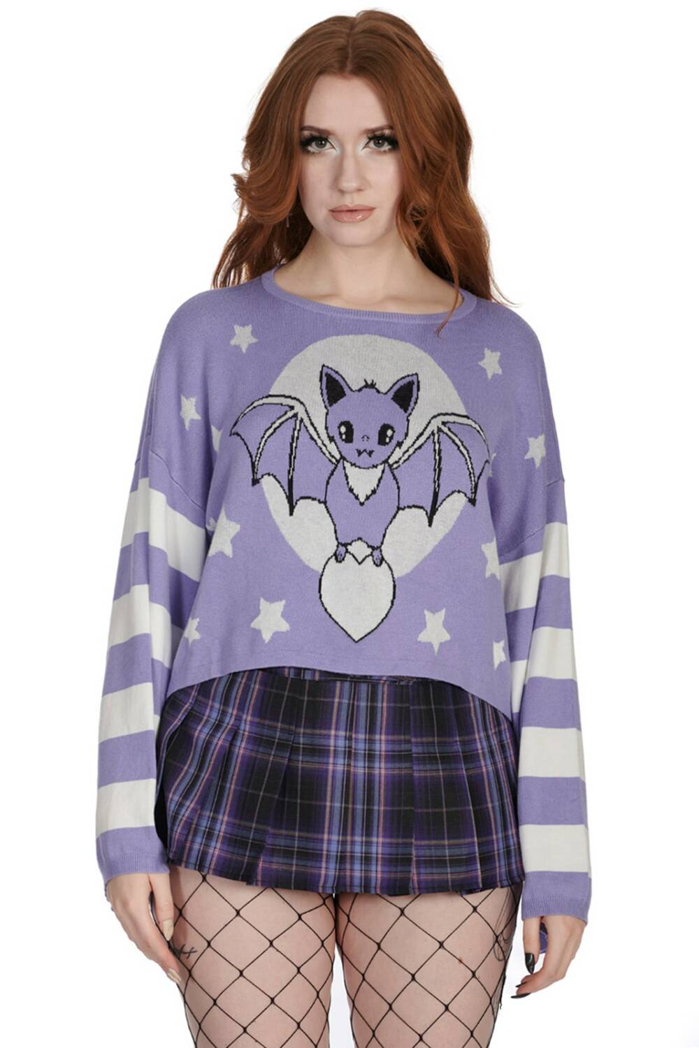 Banned Sweater Purple Kamiko