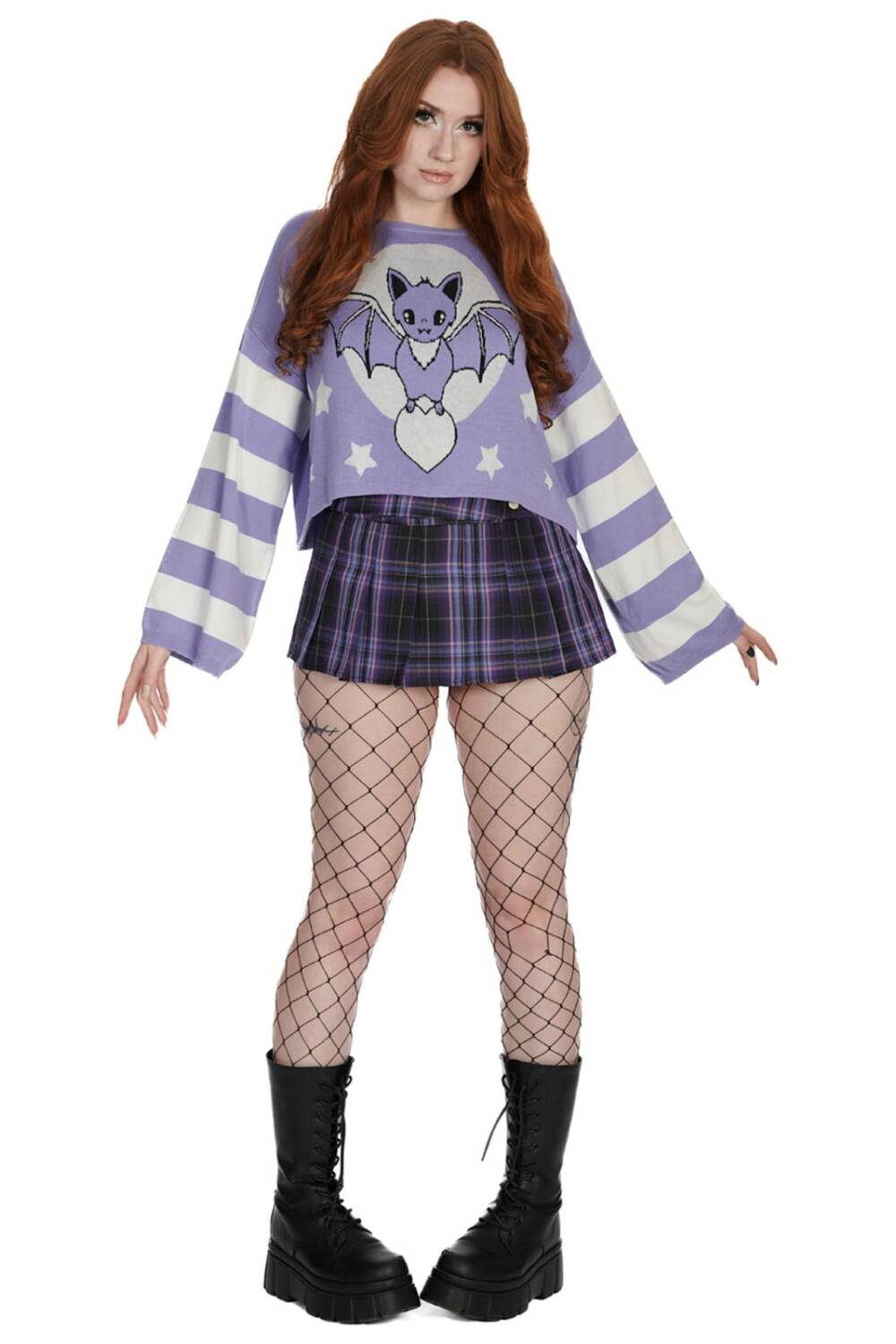 Banned Sweater Purple Kamiko - Image 3