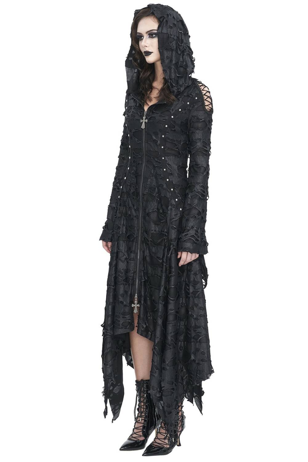 Devil Fashion coat Catacombs Distressed