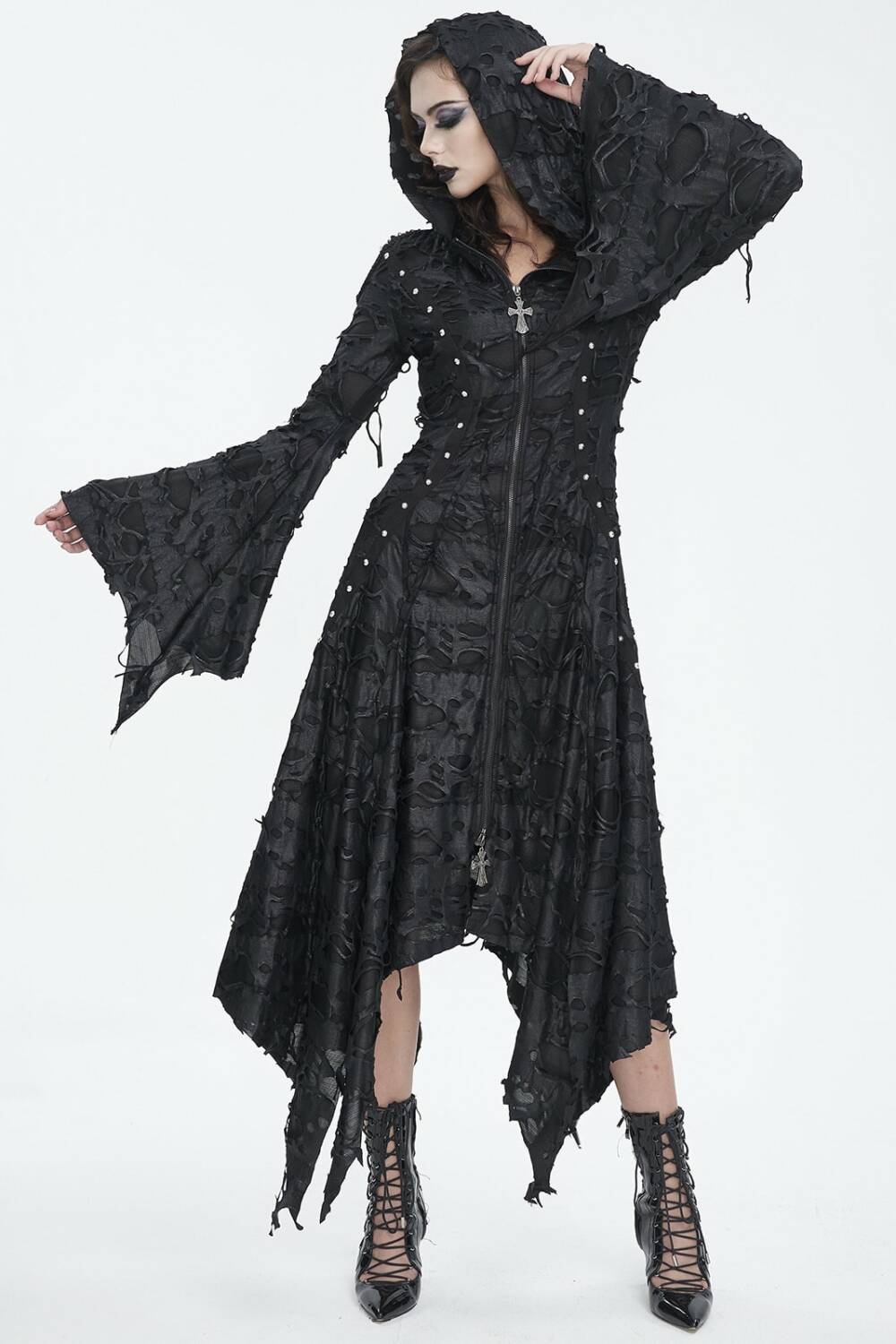 Devil Fashion coat Catacombs Distressed - Image 4