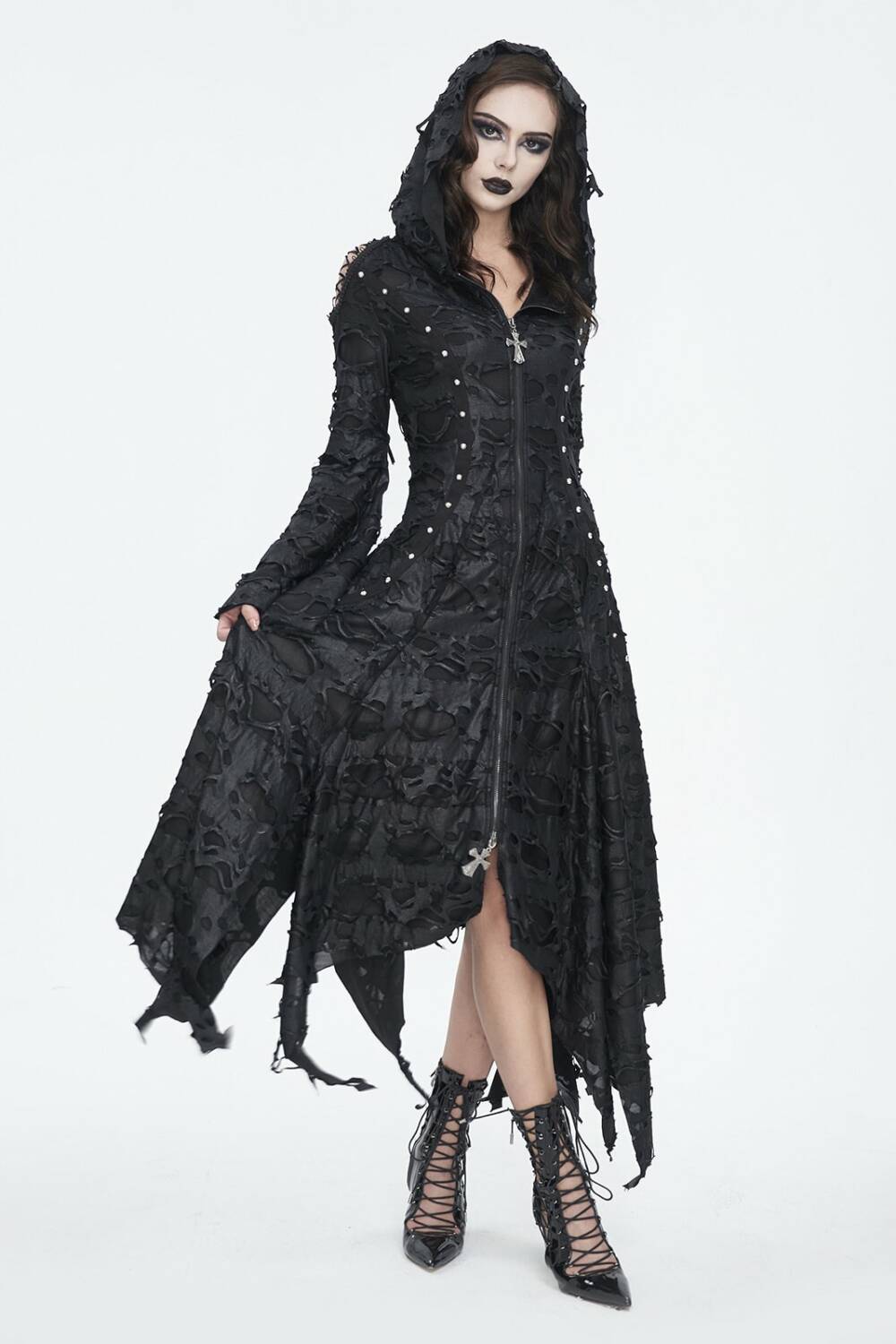 Devil Fashion coat Catacombs Distressed - Image 5