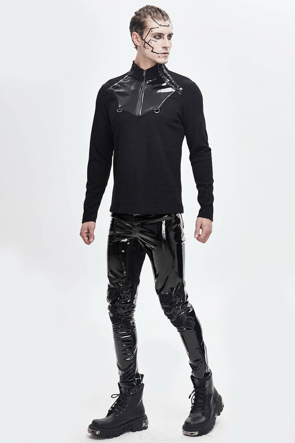 Devil Fashion vinyl pants Mean Machine - Image 6