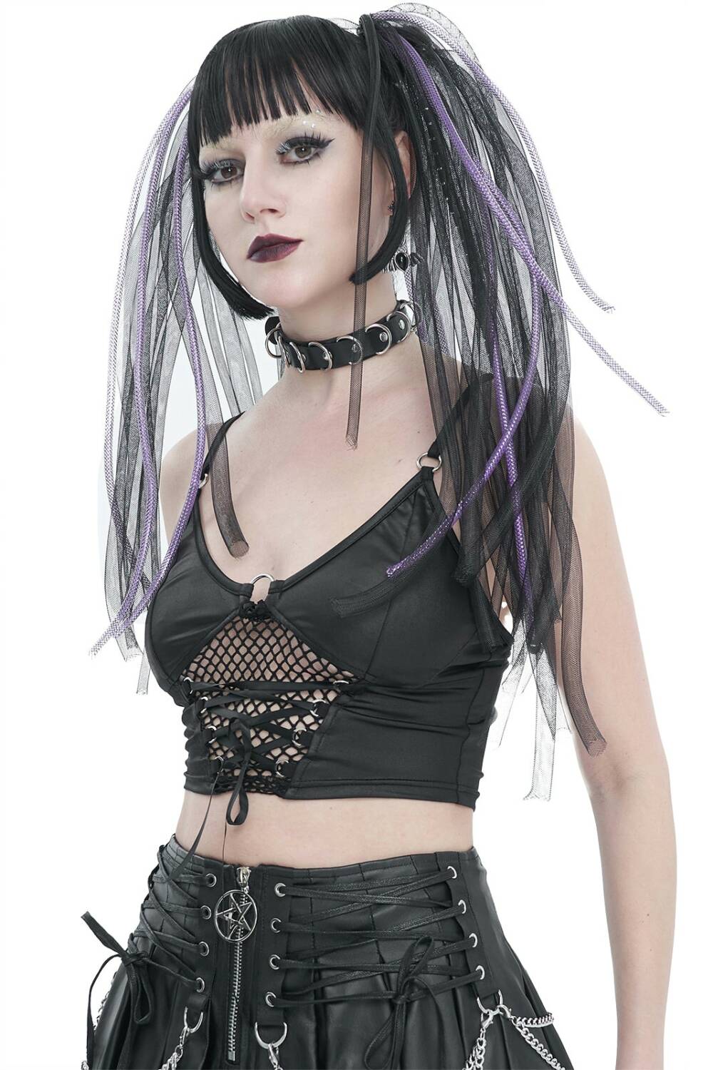 Devil Fashion Crop Top Electra