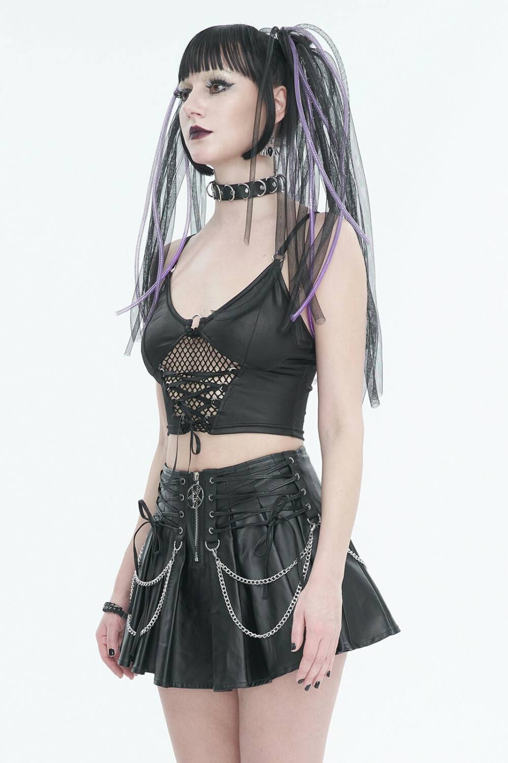 Devil Fashion Crop Top Electra - Image 5