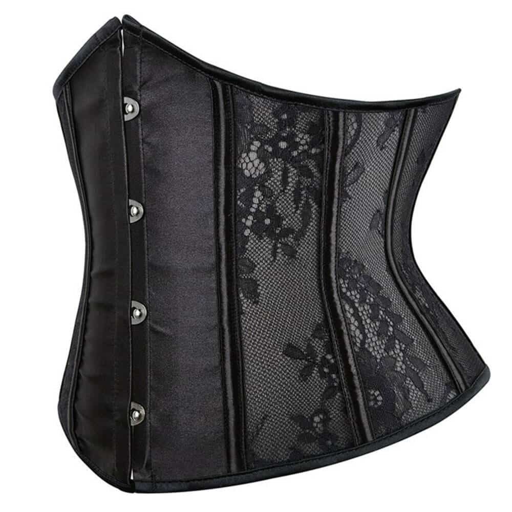 Moon Attic Corset Flowers of Black - Image 4