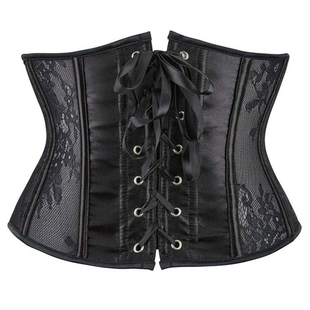 Moon Attic Corset Flowers of Black - Image 5