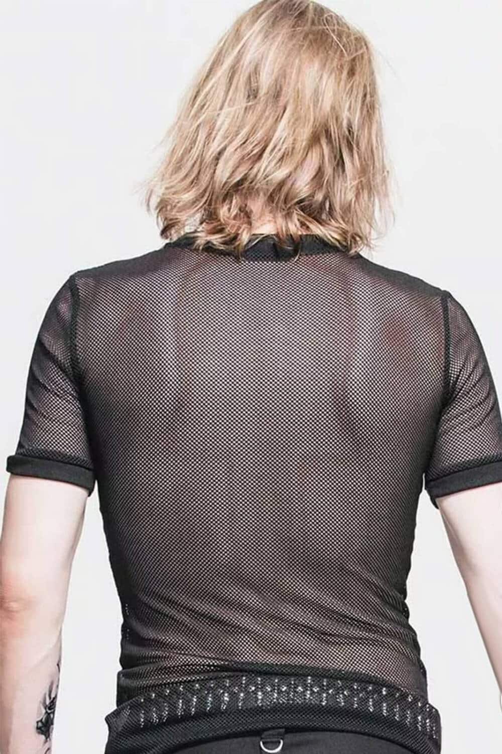 Devil Fashion Fishnet Shirt Agonoize - Image 3