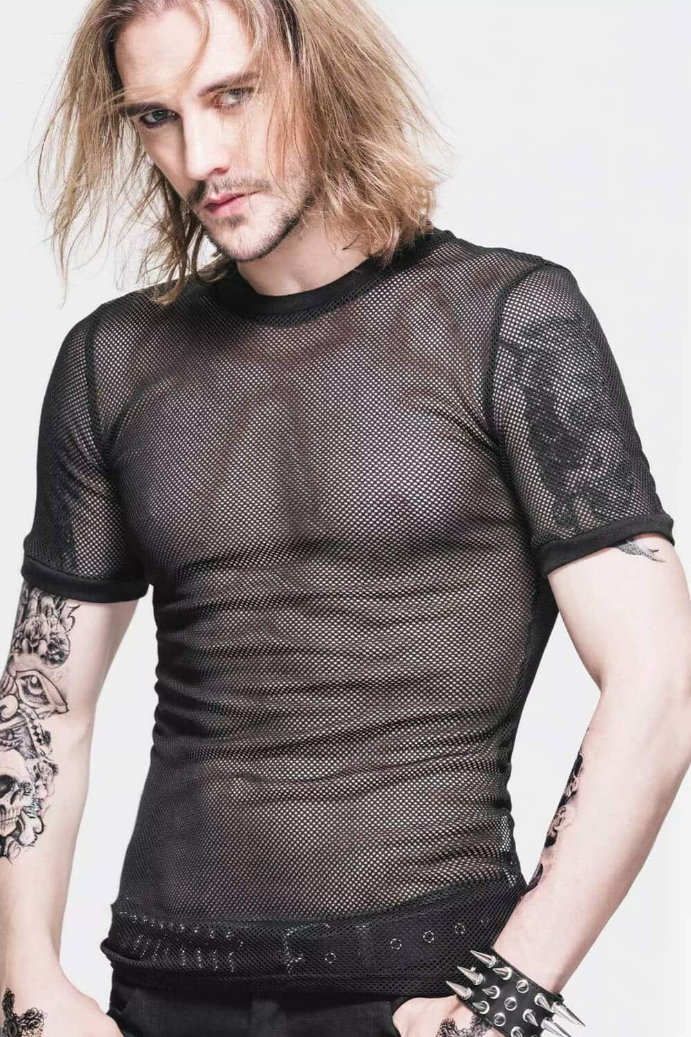 Devil Fashion Fishnet Shirt Agonoize - Image 5