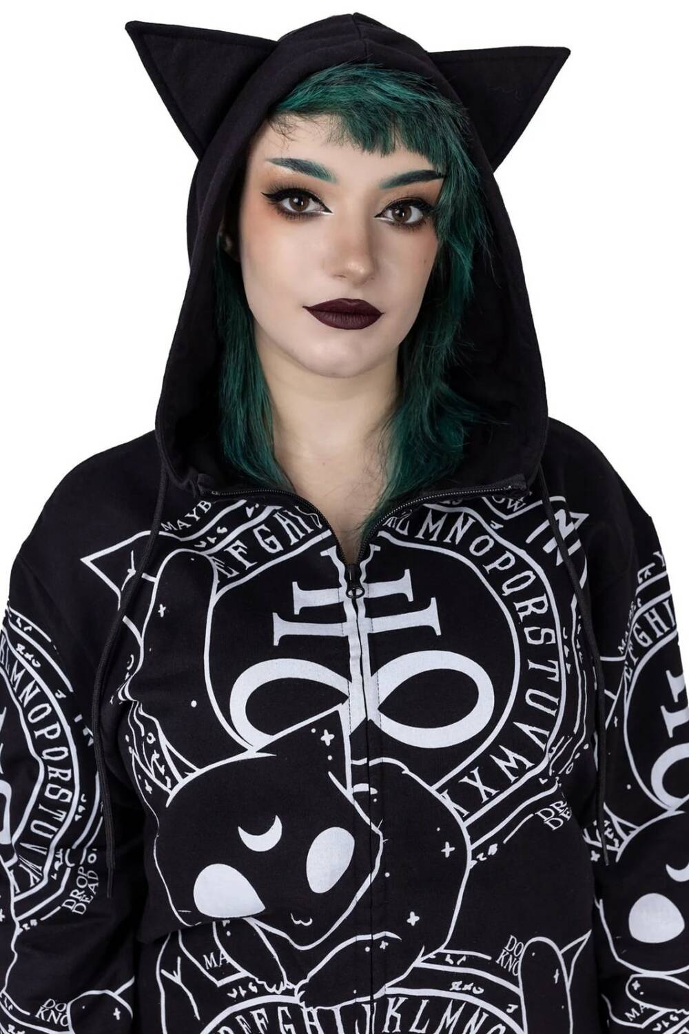 Heartless Zip Hoody Cat Craft