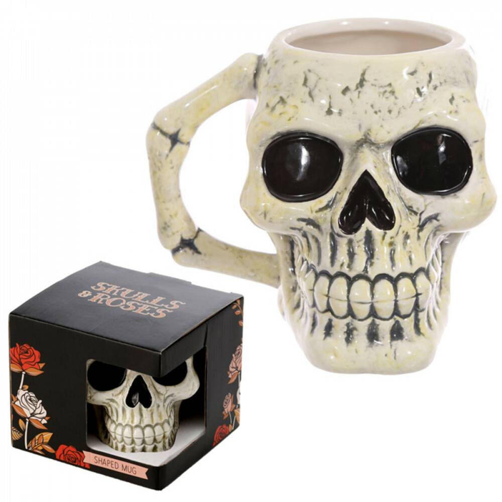 Mad Moonshine skull mug Bone Skull - Image 4