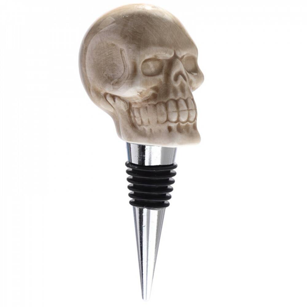 Mad Moonshine skull bottle stopper Death - Image 2