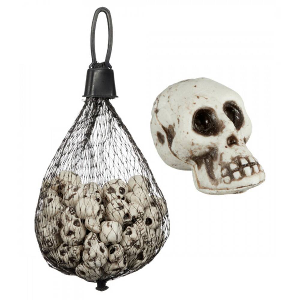 Mad Moonshine Halloween set with 50 skulls