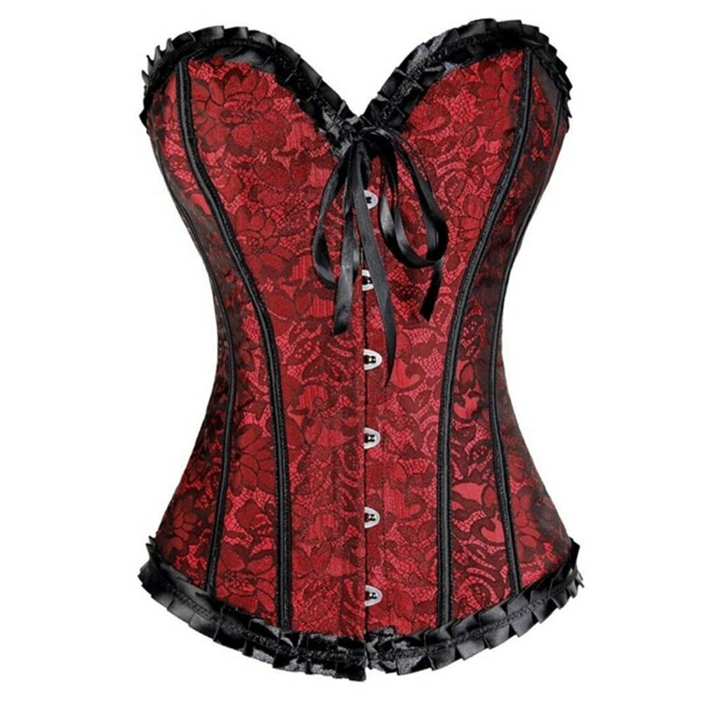 Moon Attic Corset Deep Red