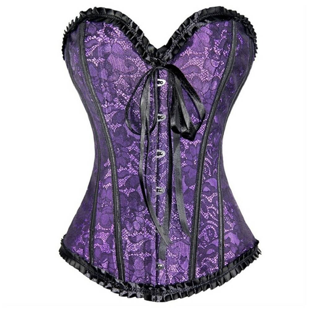 Moon Attic Corset Deep Purple