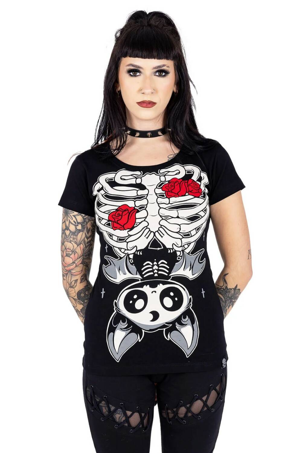 Cupcake Cult Girly Ribcage Bat