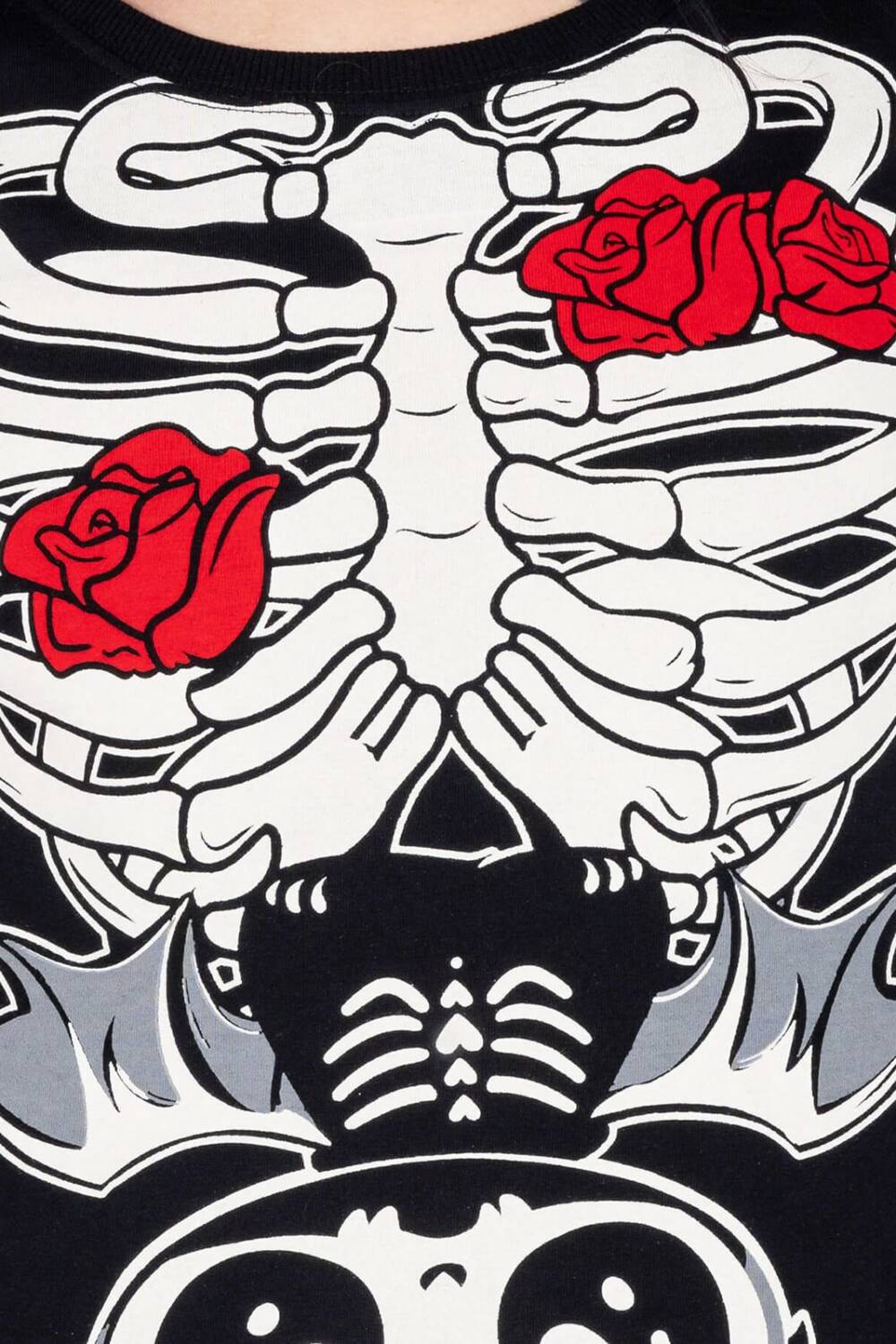 Cupcake Cult Girly Ribcage Bat - Image 6
