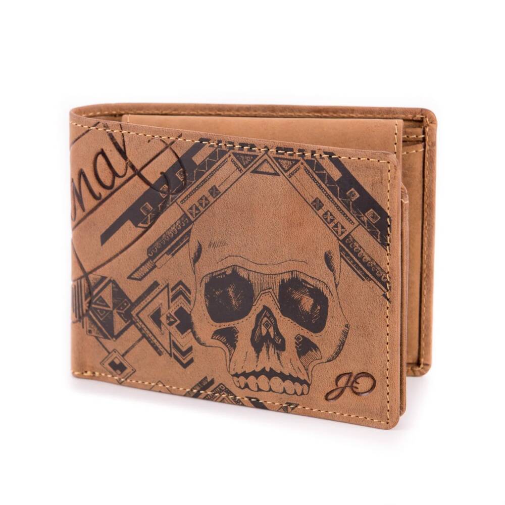 JOriginal wallet Skull horizontal