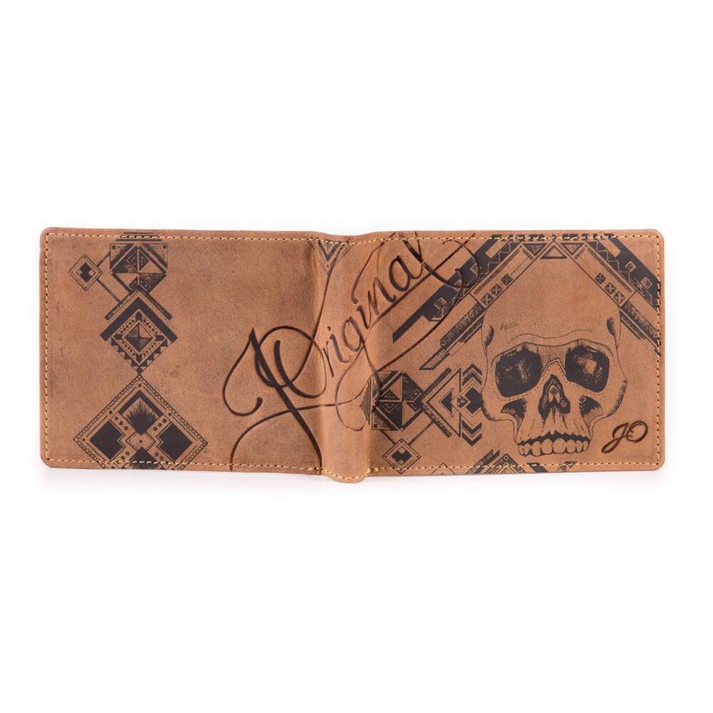 JOriginal wallet Skull horizontal - Image 2