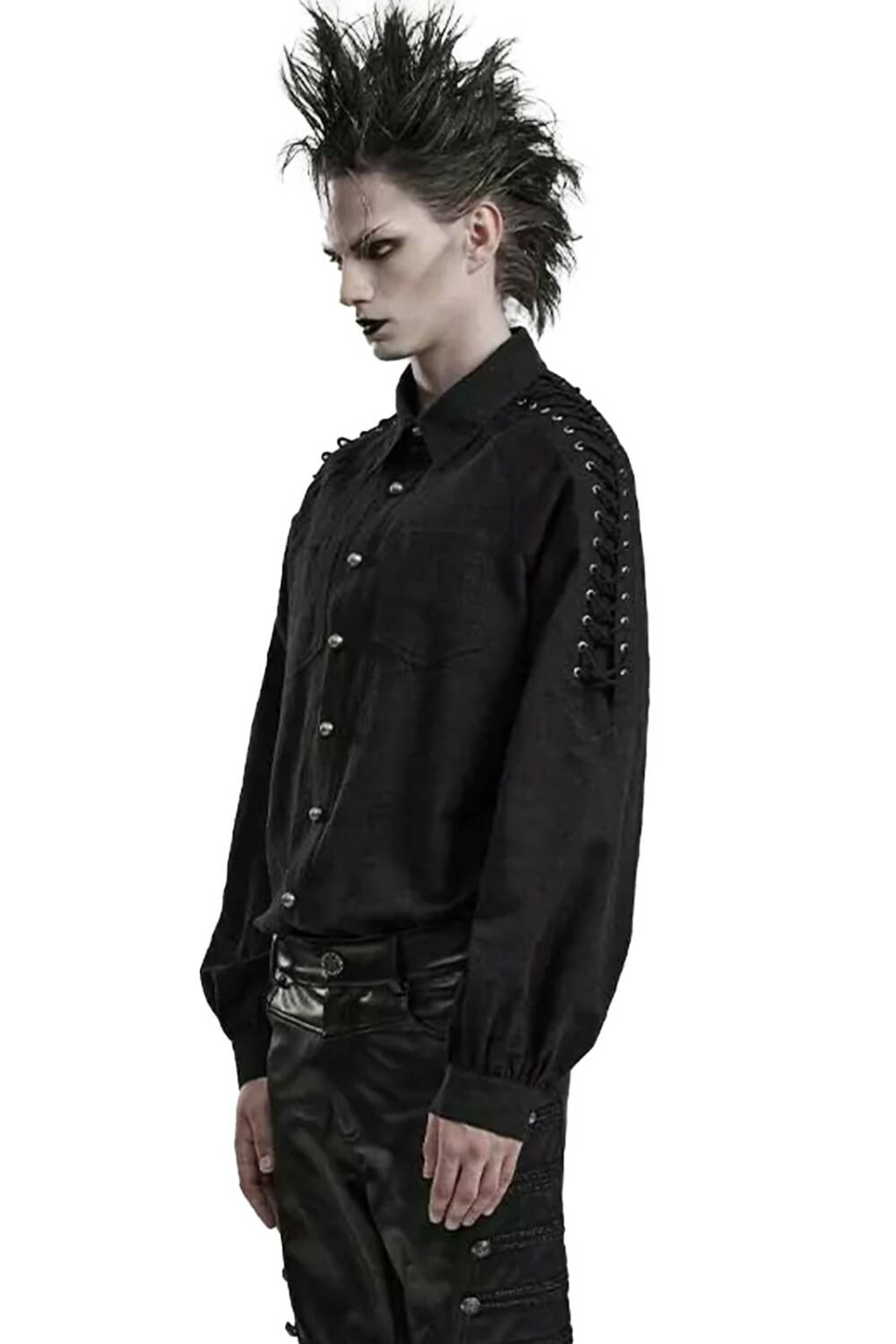 Punk Rave Shirt Gotham Black - Image 3