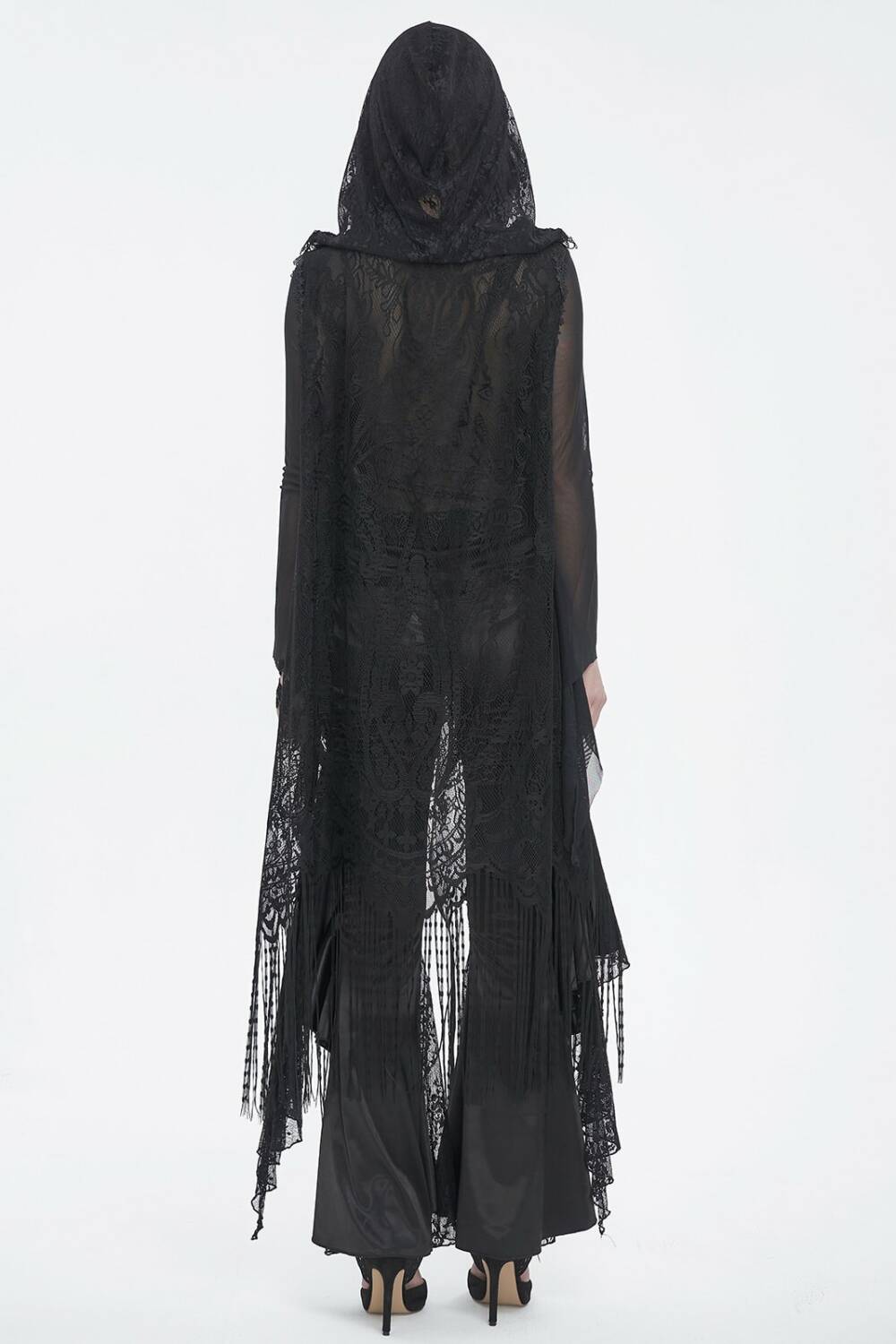 Devil Fashion Vest Boho Witch Hood - Image 2