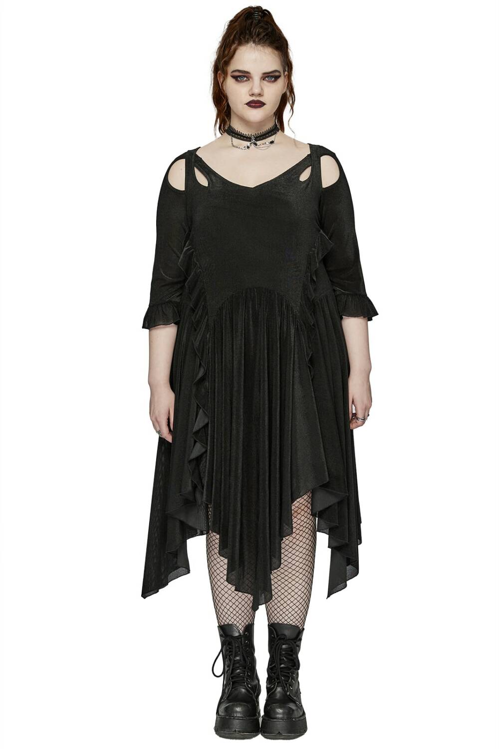 Punk rave dress Moth Macabre