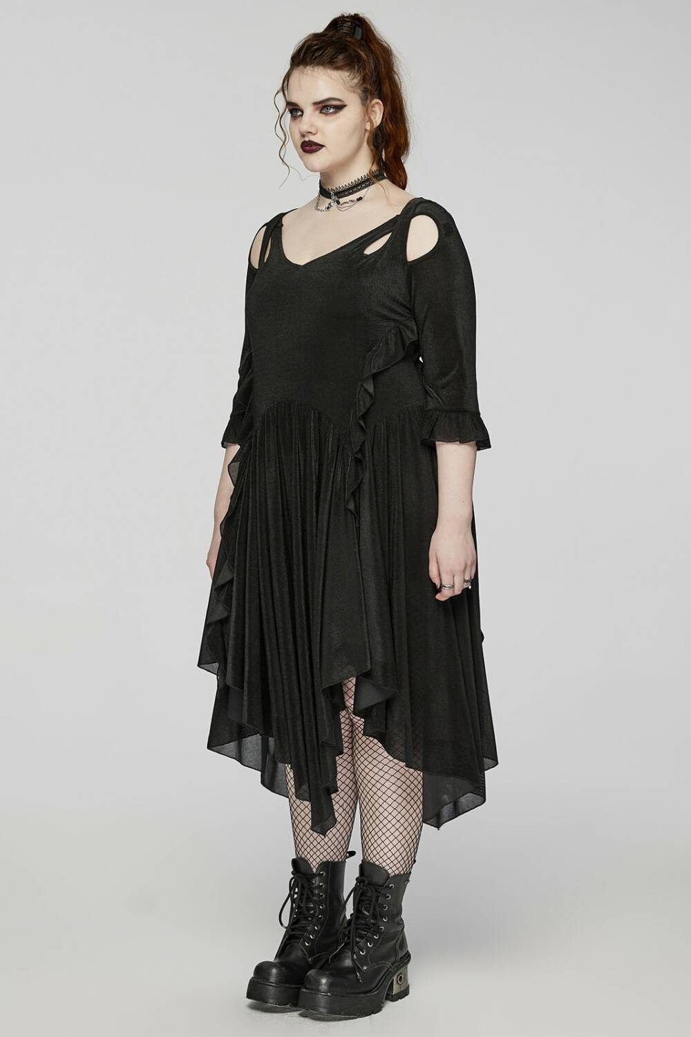 Punk rave dress Moth Macabre - Image 4