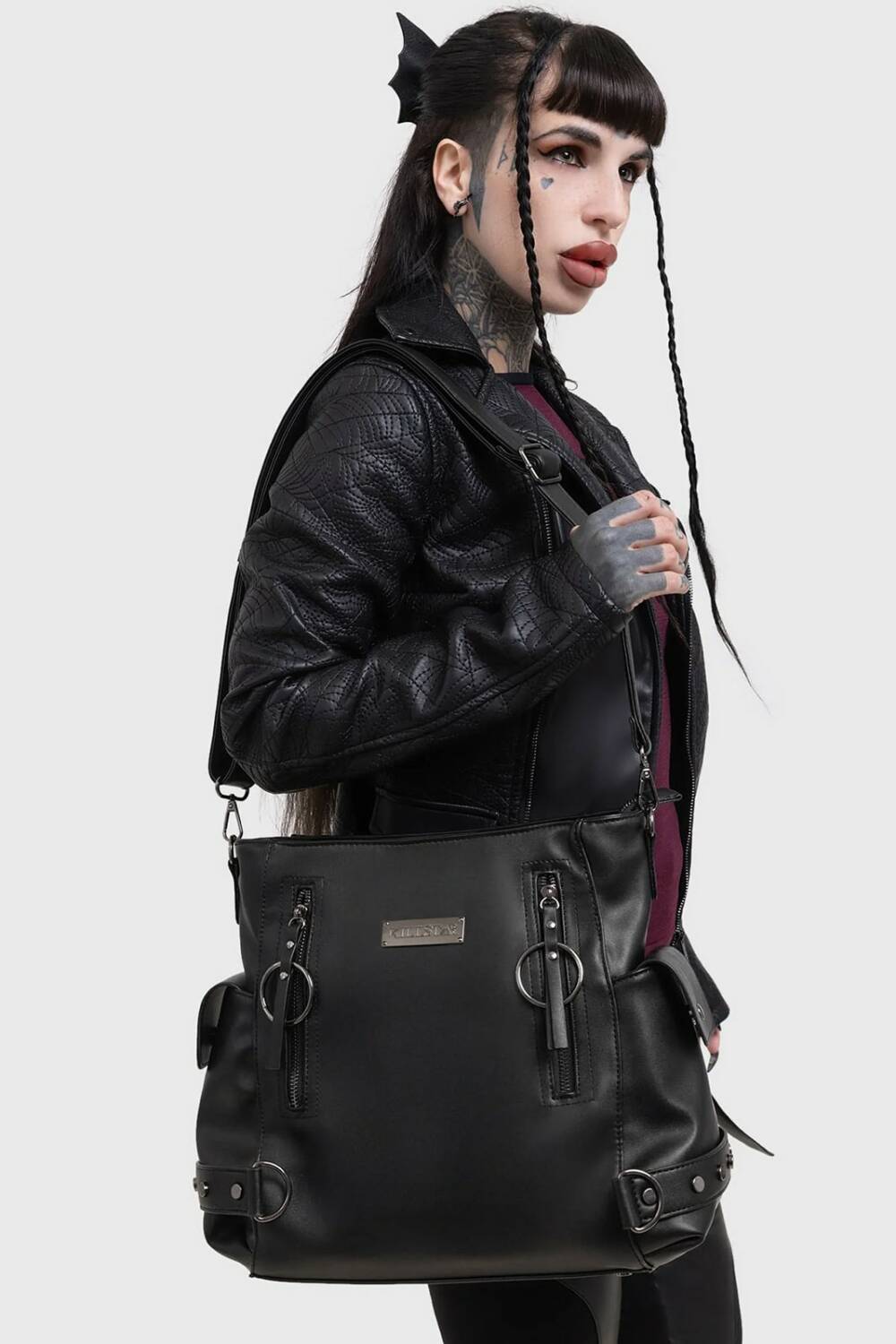Killstar shoulder bag Noctis Winged - Image 3