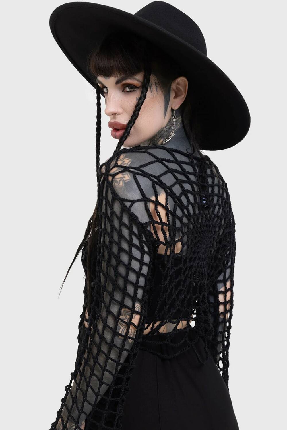 Killstar mesh pullover Night Trap - Image 2