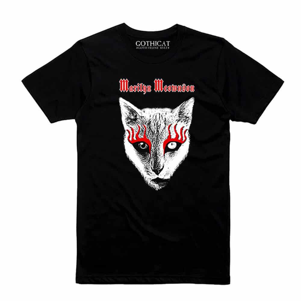 Gothicat T-Shirt Marilyn Meownson