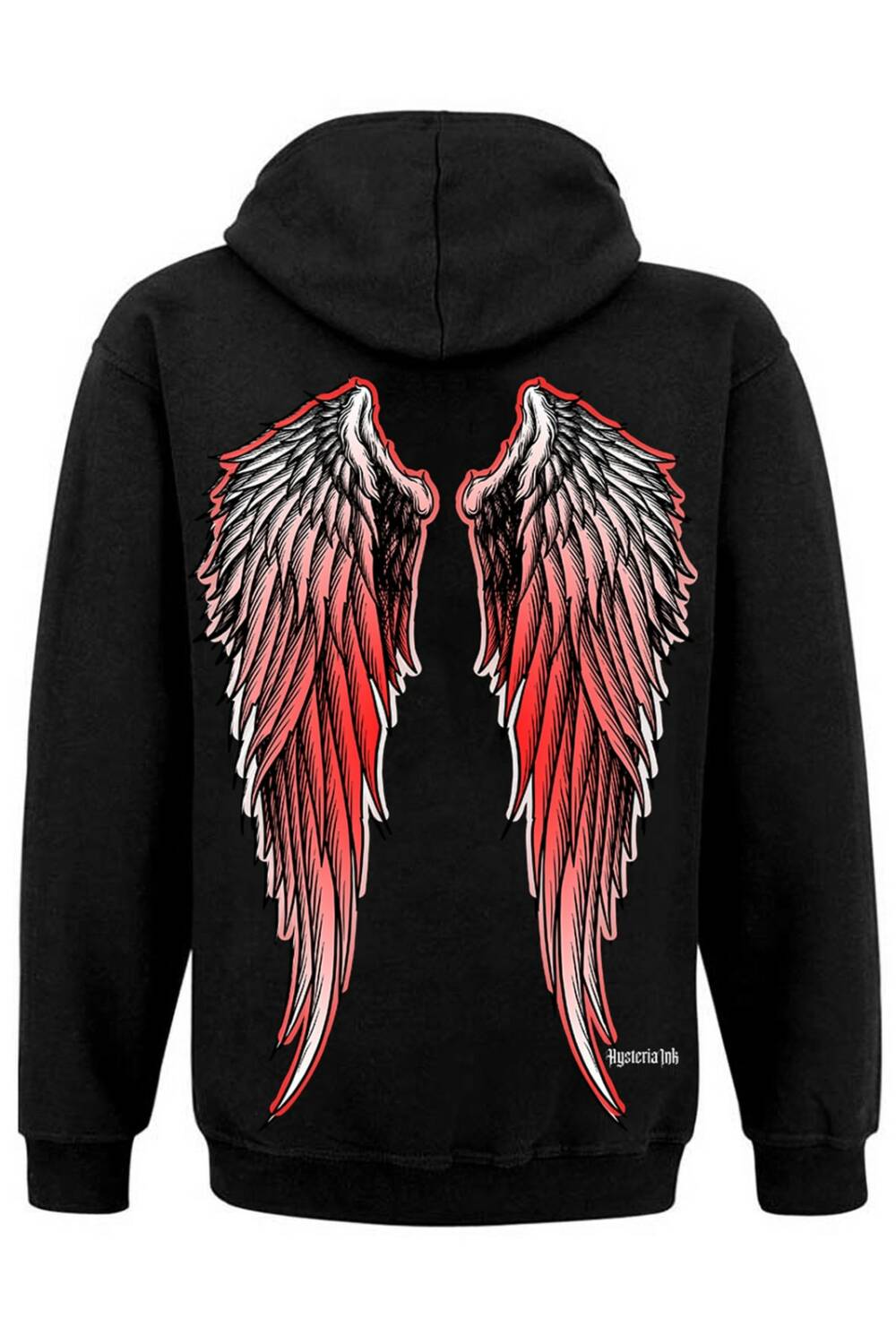 Hysteria Ink Zip-Hoody Colored Wings of Ink