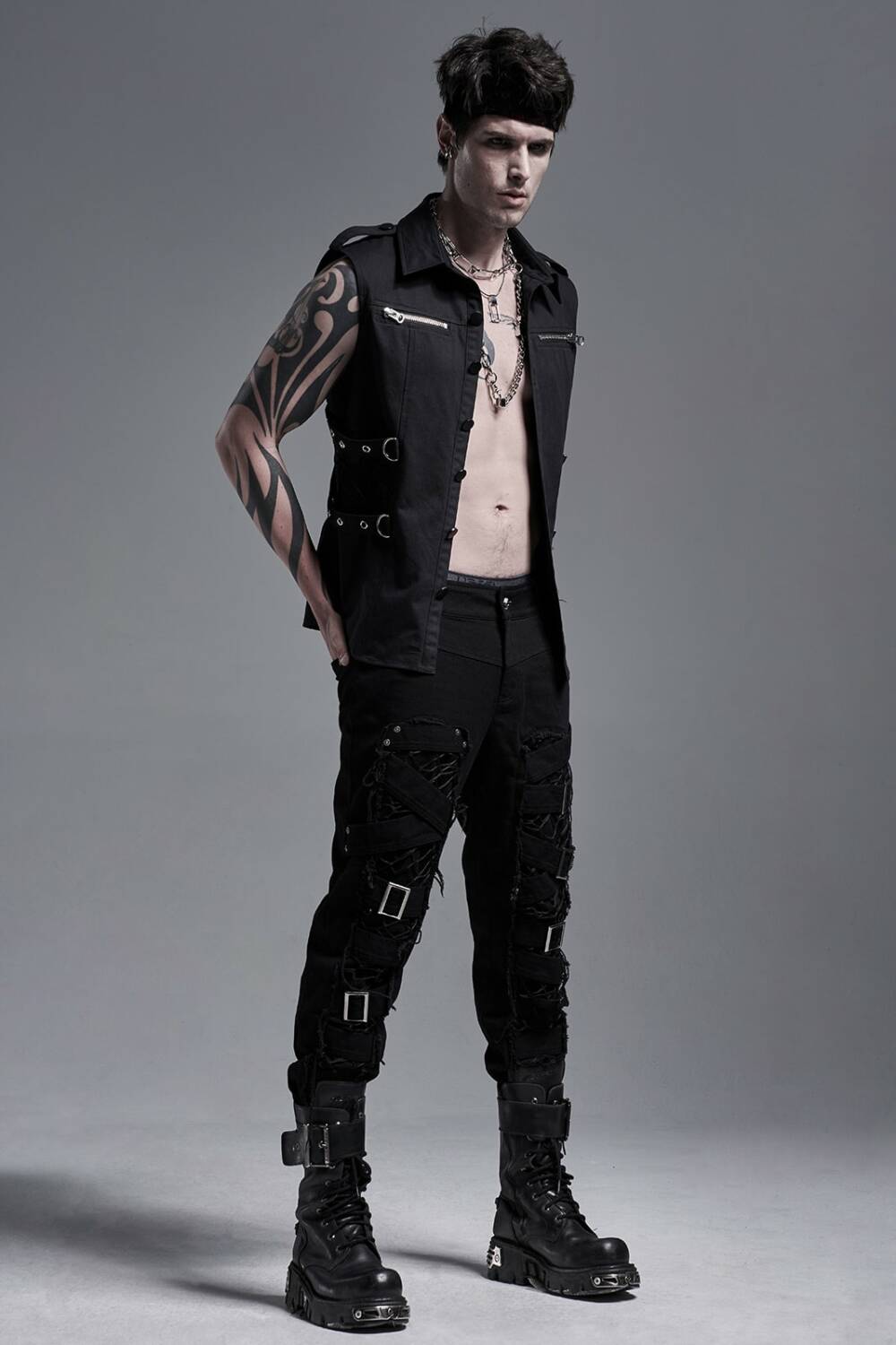Punk rave pants Comatose - Image 4