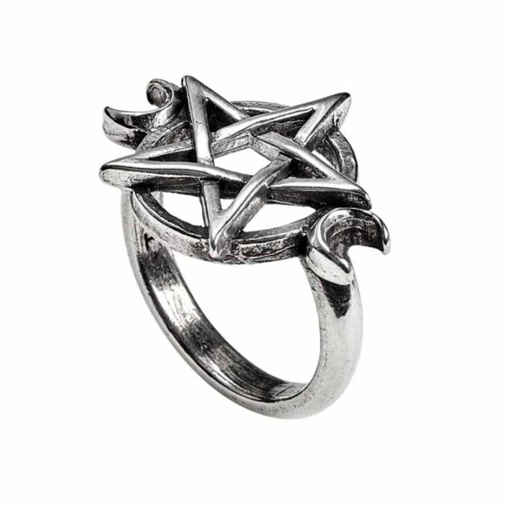 Alchemy Ring Wicca Goddess