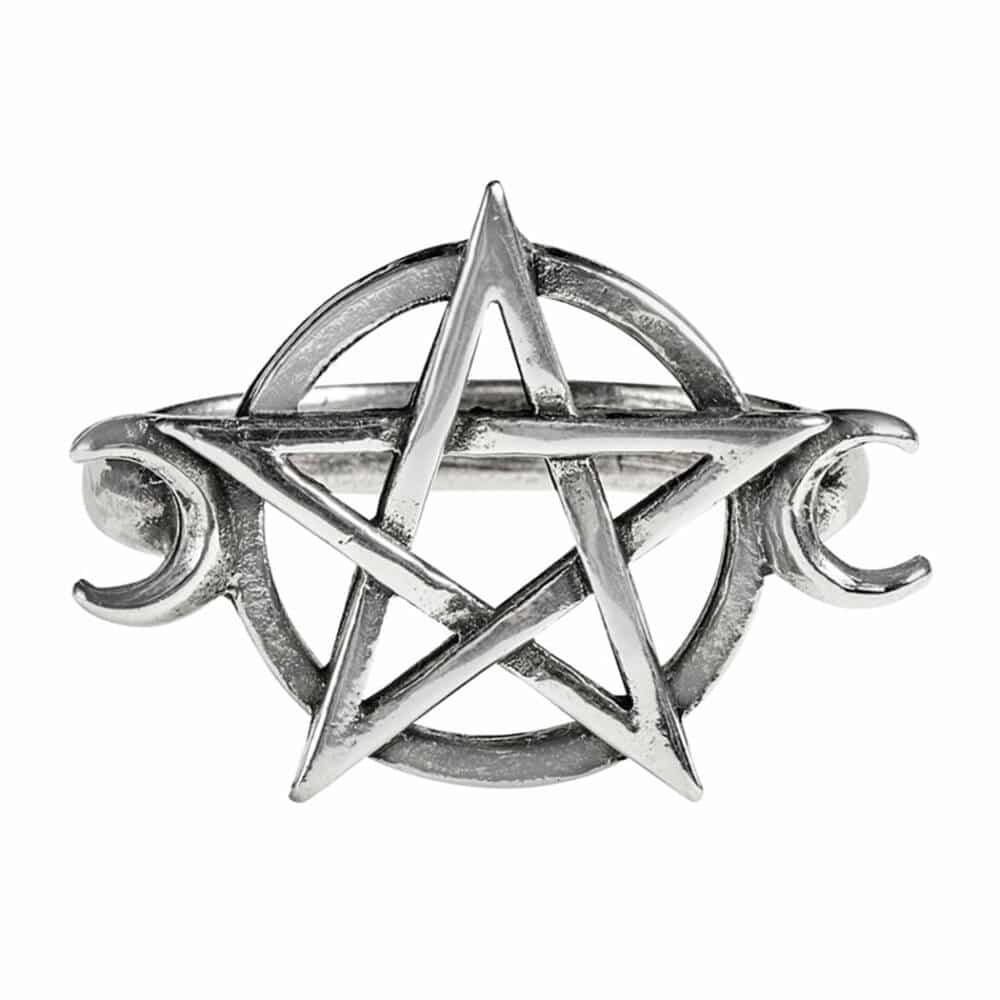 Alchemy Ring Wicca Goddess - Image 2