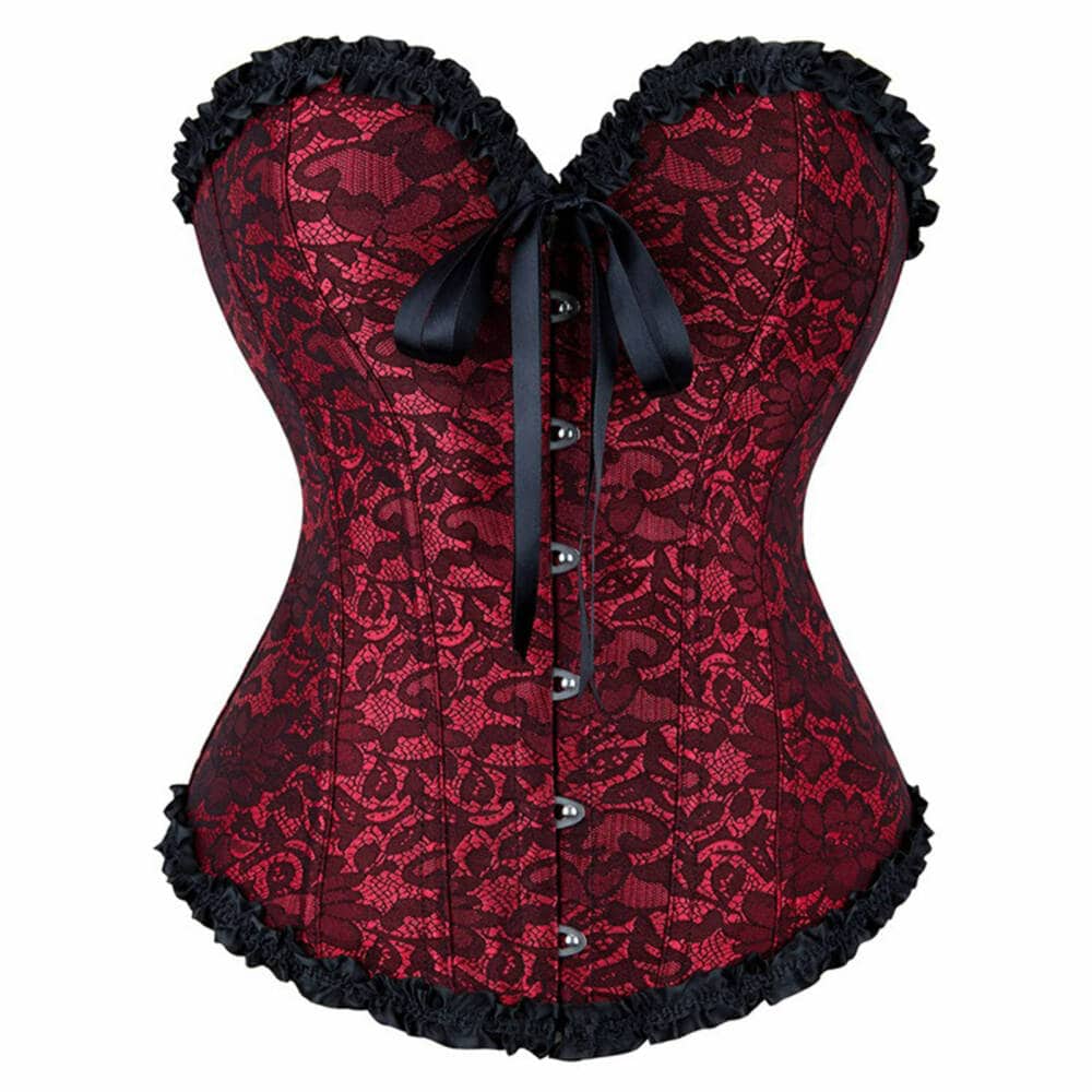 Moon Attic Corset Deep Red