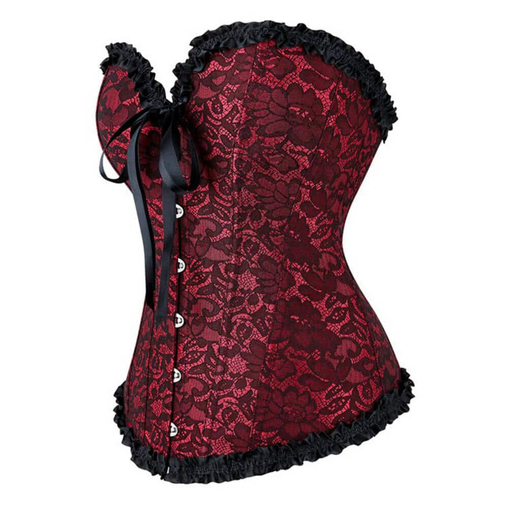 Moon Attic Corset Deep Red - Image 2