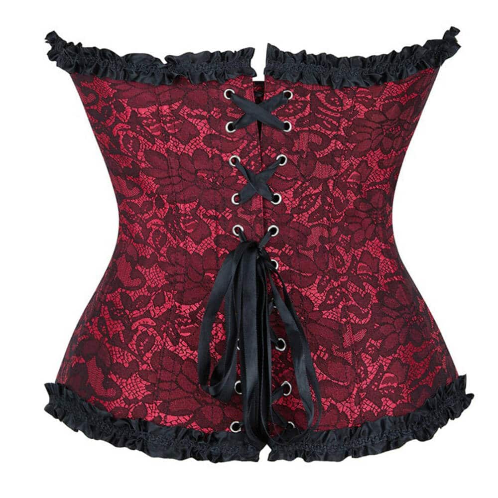 Moon Attic Corset Deep Red - Image 3