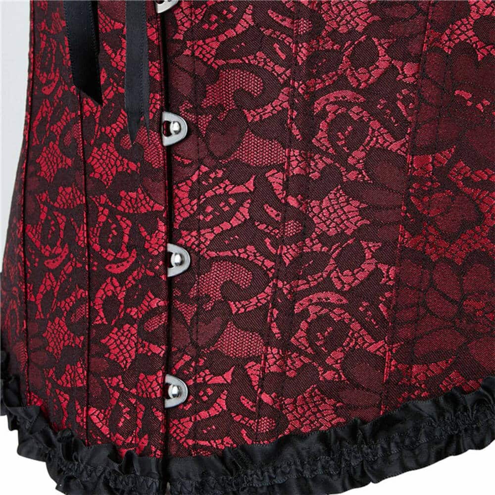 Moon Attic Corset Deep Red - Image 4