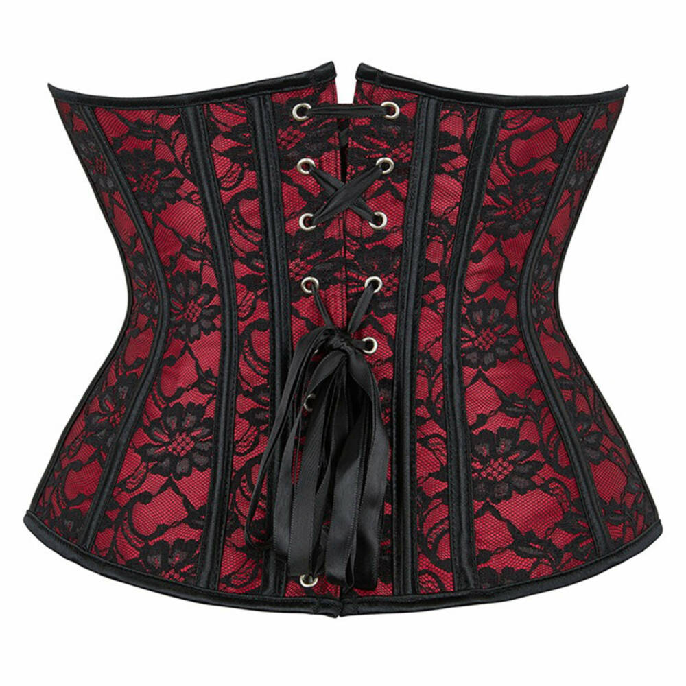 Moon Attic Corset Flowers of Red - Image 5