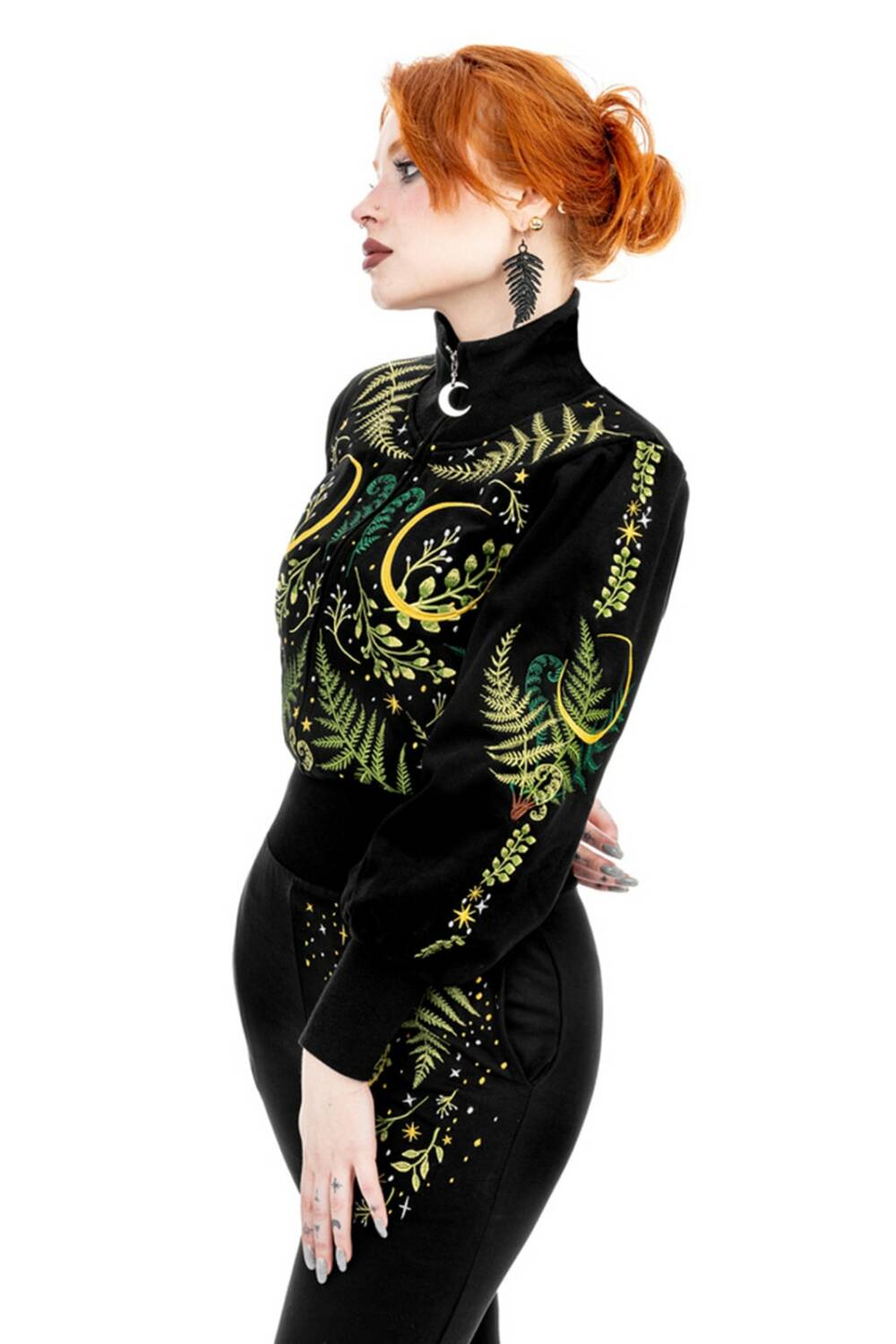 Restyle sweatshirt Herbal Cropped - Image 2