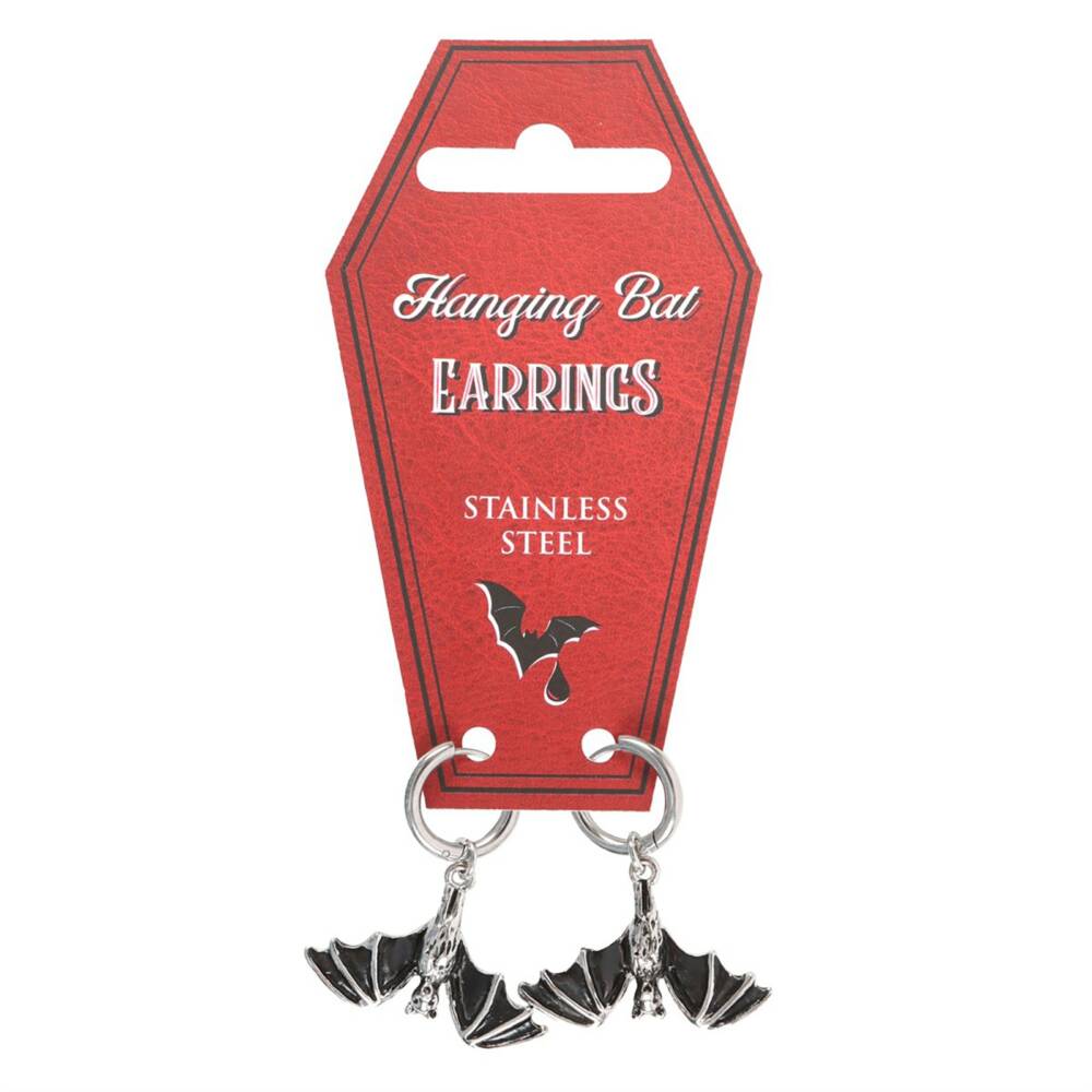 Spirit of Equinox Hanging Bat earrings