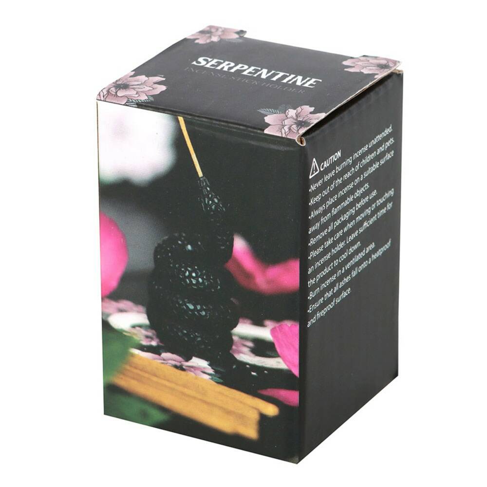 Spirit of Equinox holder for incense sticks Black Snake - Image 4