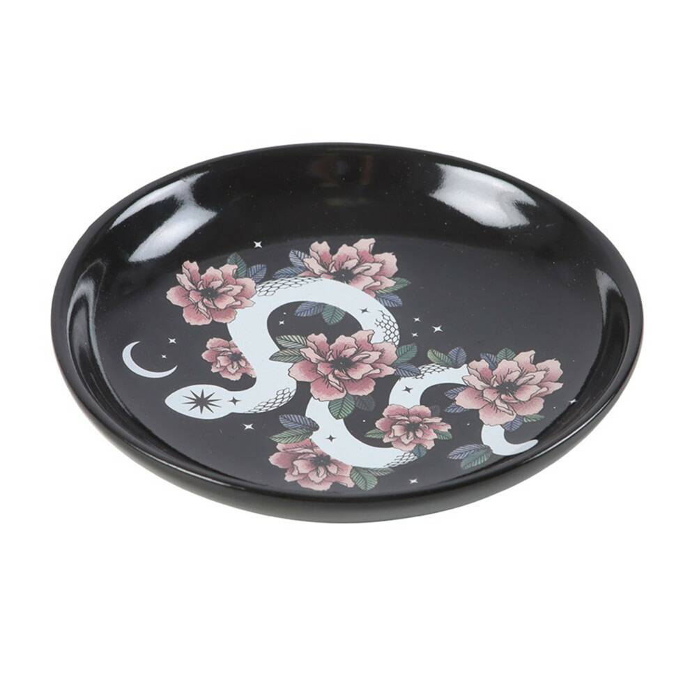 Spirit of Equinox Floral Snake jewelry bowl - Image 2