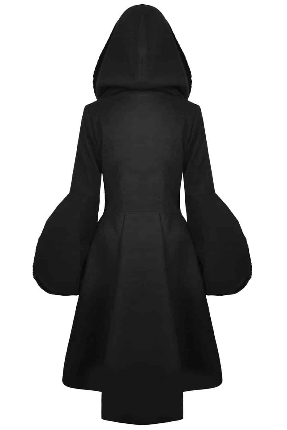 Dark in Love Coat Midnight Romance - Image 4