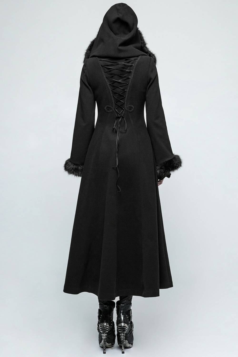 Punk rave coat Fleur de Lys - Image 2