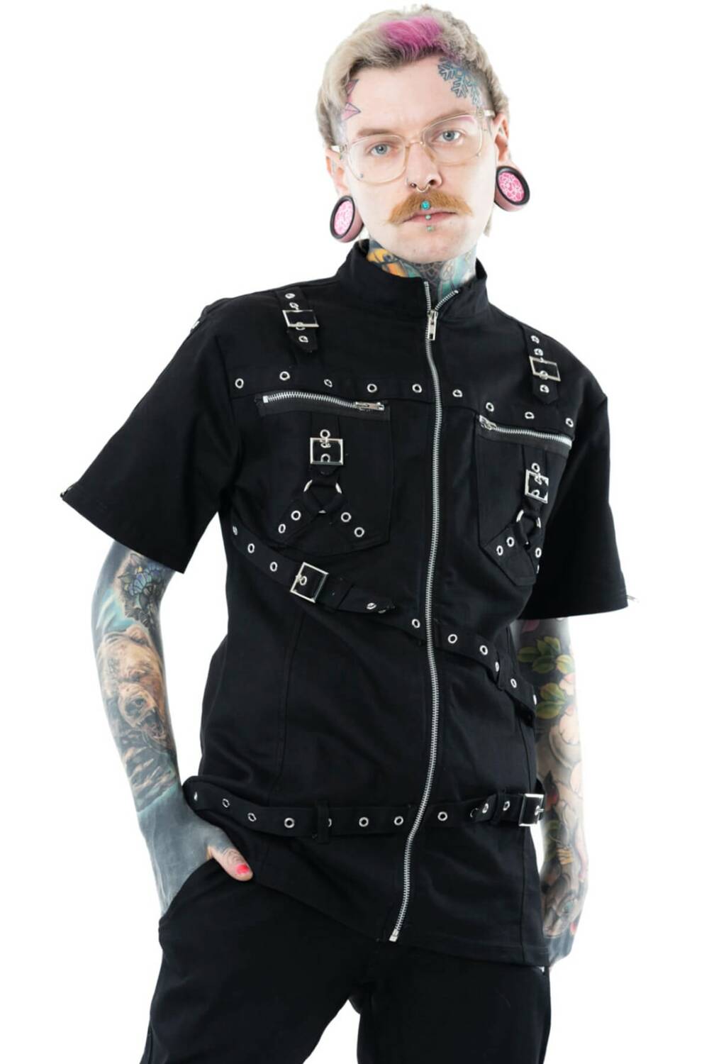 Poizen Industries short sleeve shirt Bates
