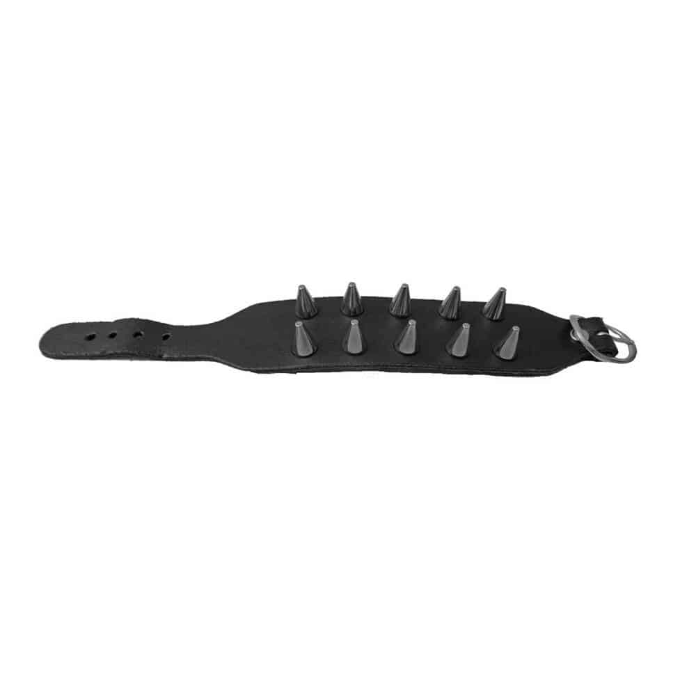 Moon Attic leather bracelet Double Cone Rivets - Image 2