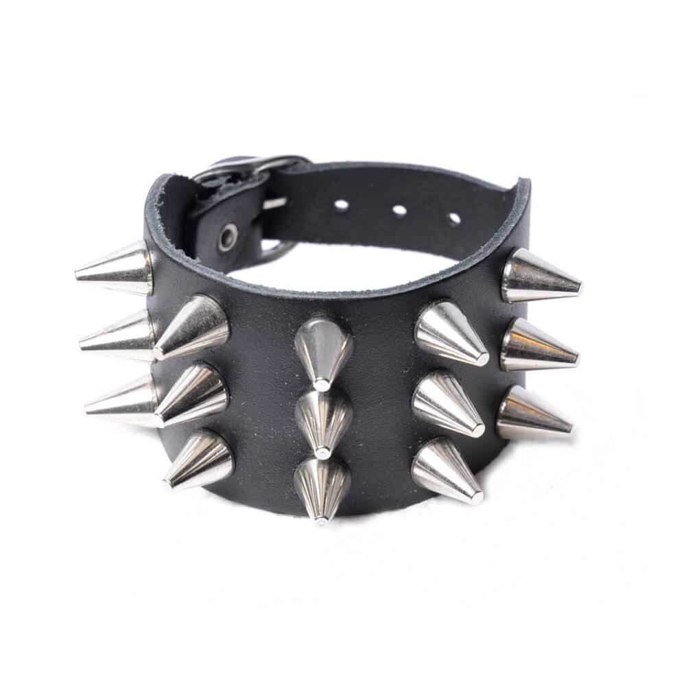 Moon Attic leather strap Triple Cone Rivets